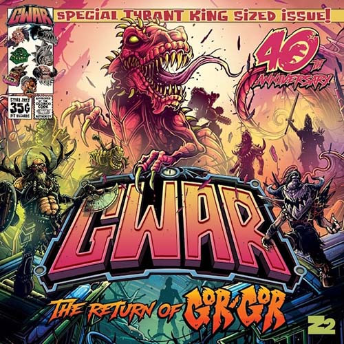 GWAR The Return of Gor Gor LP (Semi-Transparent Purple Vinyl) 1