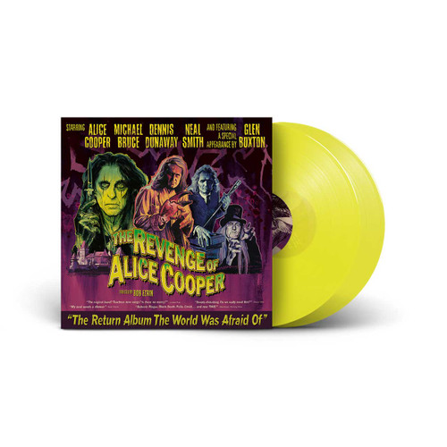 Alice Cooper The Revenge of Alice Cooper Indie Exclusive 180g 45rpm 2LP (Yellow Vinyl)
