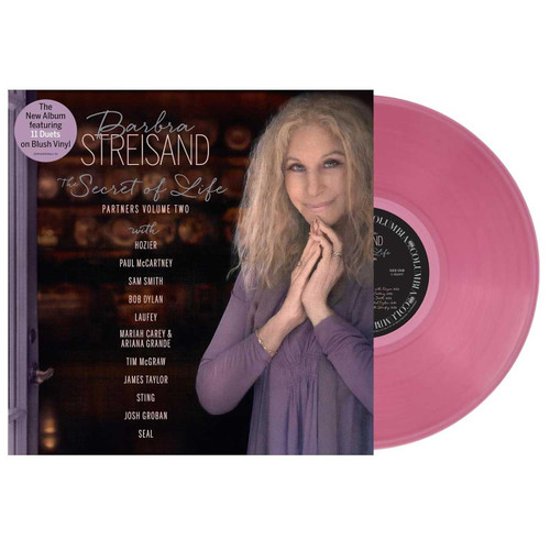 Barbra Streisand The Secret of Life: Partners, Volume Two LP (Blush Vinyl) 1