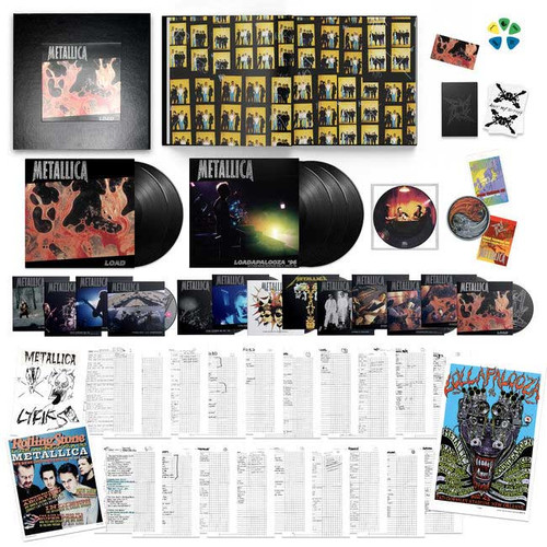 llica CD まとめ売り 12枚セット METALLICA (The Black Album) Deluxe Box Set [輸入盤][6LP+14CD+6DVD