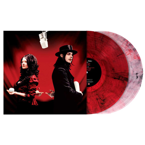 The White Stripes Get Behind Me Satan (20th Anniversary Edition) 180g 2LP (Red & Clear with Black Wisps Vinyl) 1