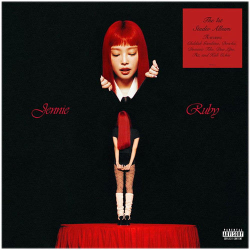 JENNIE Ruby LP (Opaque Red Vinyl) 1
