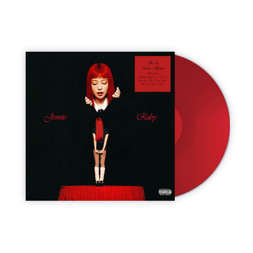BLACKPINK lp トレカ　赤　ジェニ JENNIE Ruby LP (Opaque Red Vinyl)
