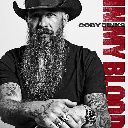 Cody Jinks In My Blood 2LP (Red & White Marbled Vinyl) 1