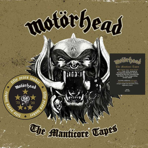 Motorhead The Manticore Tapes LP 2