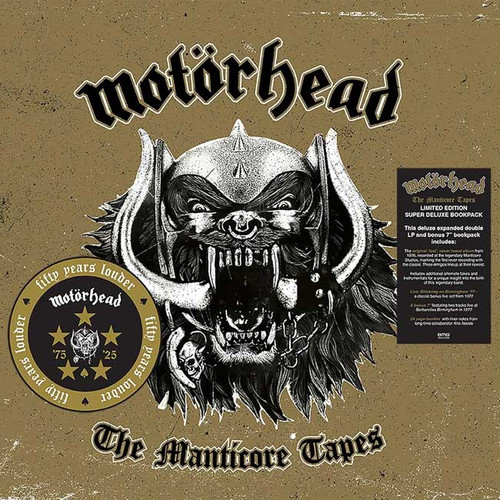 Motorhead The Manticore Tapes (Deluxe Edition) 2LP (Clear Vinyl) & 7" Vinyl Single 2