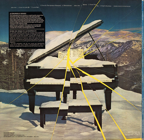 Supertramp Even In The Quietest Moments...A&M 1/2 Speed LP (Pre-owned, NM) 2