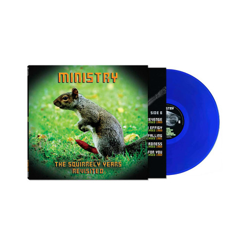 Ministry The Squirrely Years Revisited LP (Translucent Blue Vinyl) 1