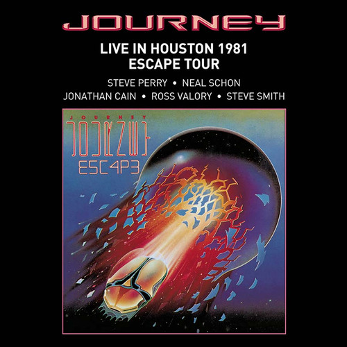 Journey Live in Houston 1981: Escape Tour 2LP (White Vinyl & Red Vinyl) 2
