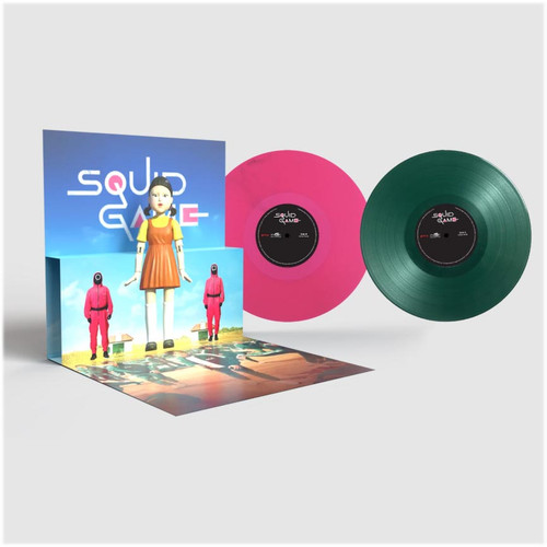 Jung Jaeil Squid Game (Soundtrack from the Netflix Series) Numbered Limited Edition 180g 2LP (Green & Pink Vinyl) 3