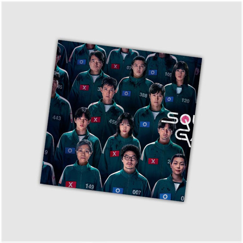 Jung Jaeil Squid Game (Soundtrack from the Netflix Series) Numbered Limited Edition 180g 2LP (Green & Pink Vinyl) 4