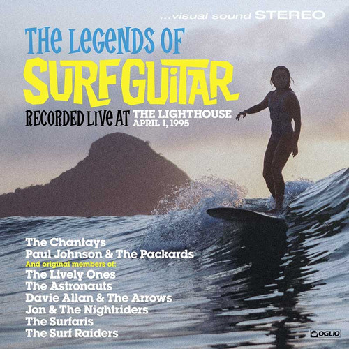 The Legends of Surf Guitar Numbered Limited Edition 2LP (Clear Aqua Vinyl) 1