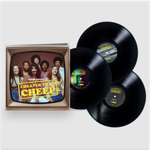 Frank Zappa Cheaper Than Cheep 180g 3LP 2