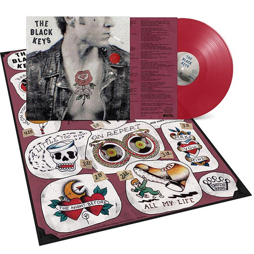 The Black Keys No Rain, No Flowers Indie Exclusive LP (Ruby Red Vinyl) 2