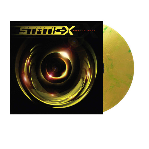 Static-X Shadow Zone LP (Metallic Gold & Green Vinyl) 1