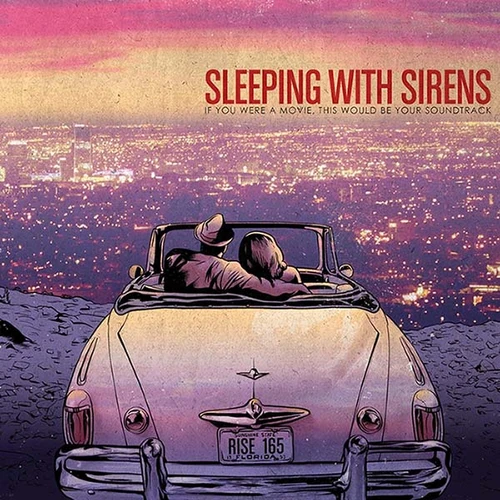 Sleeping with Sirens If You Were a Movie, This Would Be Your Soundtrack 12" Vinyl EP (Violet with Aqua Splatter Vinyl) 1
