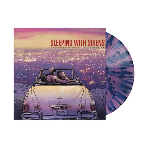Sleeping with Sirens If You Were a Movie, This Would Be Your Soundtrack 12" Vinyl EP (Violet with Aqua Splatter Vinyl) 2