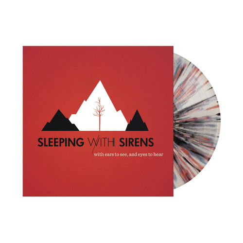 Sleeping with Sirens With Ears to See, and Eyes to Hear LP (Bone with Red & Black Splatter Vinyl) 2