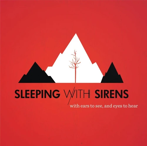 Sleeping with Sirens With Ears to See, and Eyes to Hear LP (Bone with Red & Black Splatter Vinyl) 1