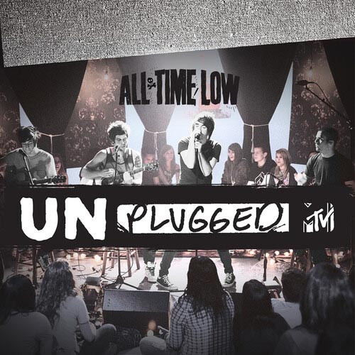 All Time Low MTV Unplugged 12" Vinyl EP (Purple & Black Swirl Vinyl) 1
