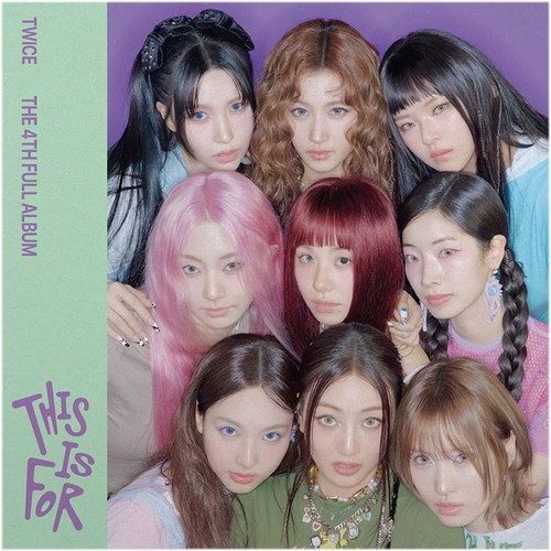 TWICE THIS IS FOR LP (Dragonfruit Glitter Vinyl) 1