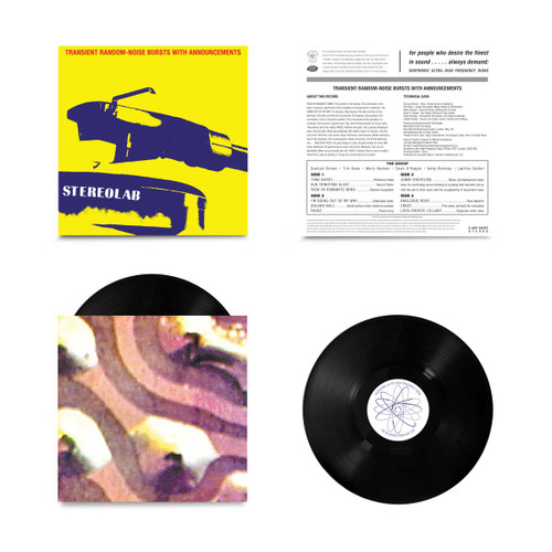 Stereolab Transient Random-Noise Bursts with Announcements 2LP 2