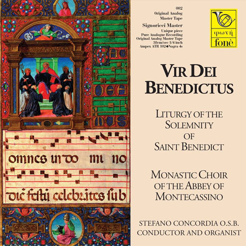 Vir Dei Benedictus Liturgy of the Solemnity of Saint Benedict Master Quality Reel to Reel Tape 1