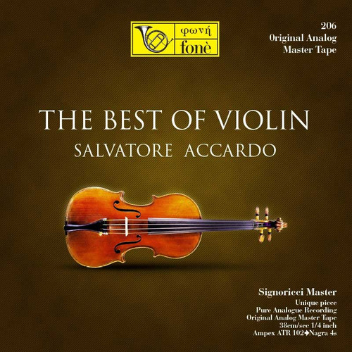 Salvatore Accardo The Best of Violin Master Quality Reel To Reel Tape 1