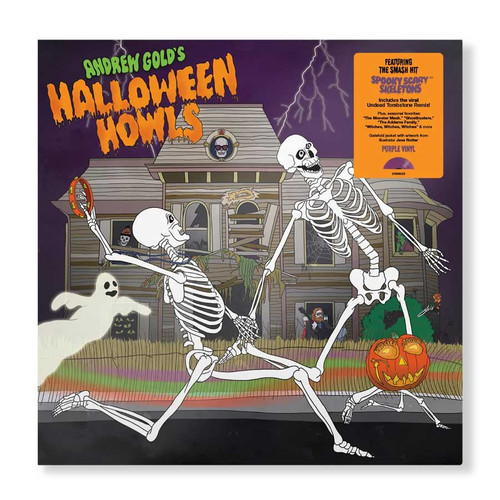 Andrew Gold Andrew Gold's Halloween Howls: Fun & Scary Music! LP (Orchid Vinyl) 2