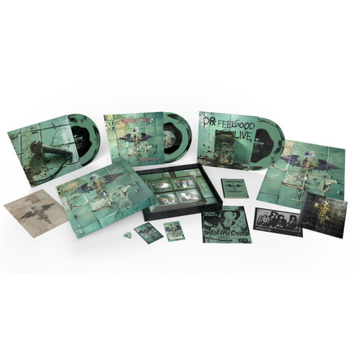 Motley Crue Dr. Feelgood (35th Anniversary Deluxe Edition) 3LP Box Set (Green/Black Vinyl) 1