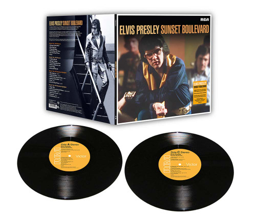 Elvis Presley Sunset Boulevard 2LP 2