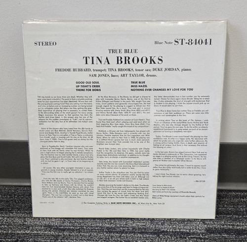 Tina Brooks True Blue Japanese Vinyl LP (Pre-owned, Ex) 2
