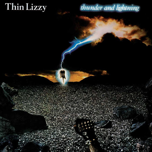 Thin Lizzy Thunder and Lightning LP (Metallic Gold Vinyl) 1