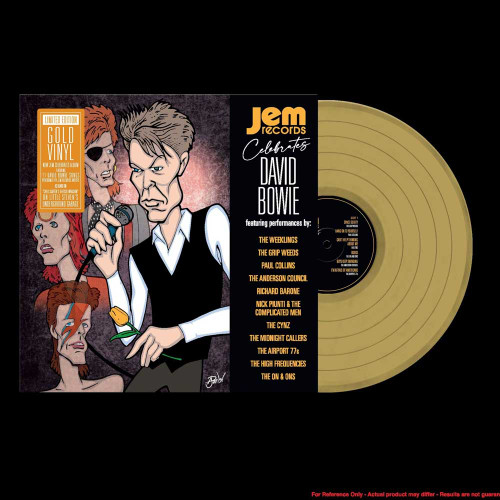 Jem Records Celebrates David Bowie LP (Gold Vinyl) 2