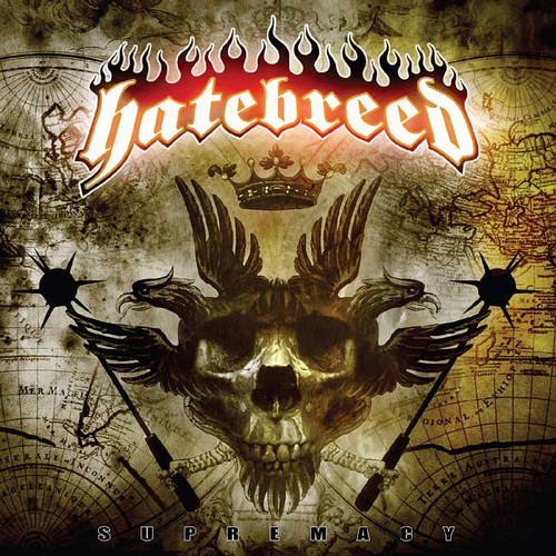 Hatebreed Supremacy LP (Ruby Red Vinyl) 1