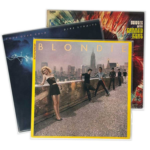 BCW 12" Vinyl Outer Sleeves 3 mil (50 Pack) 7