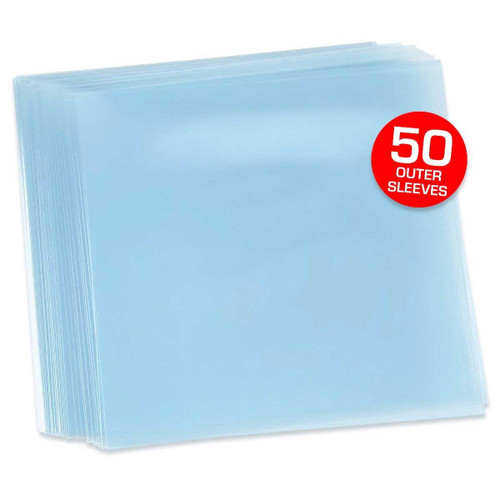 BCW 12" Vinyl Outer Sleeves 4 mil (50 Pack) 5