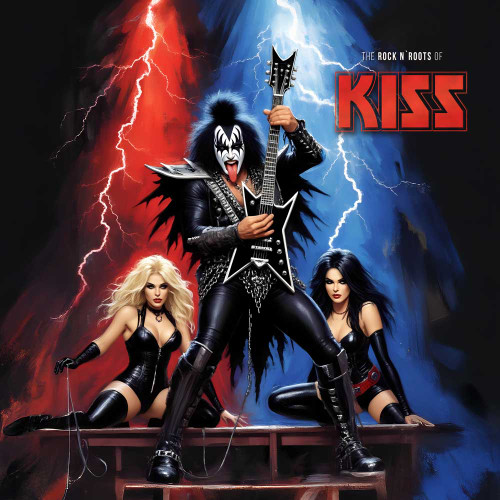 KISS The Rock N' Roots of KISS LP (Clear Vinyl) 1