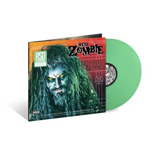 Rob Zombie Hellbilly Deluxe Indie Exclusive LP (Glow-in-the-Dark Vinyl) 1
