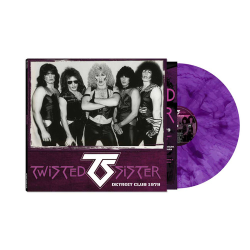 Twisted Sister Detroit Club 1979 LP (Color Vinyl) 1