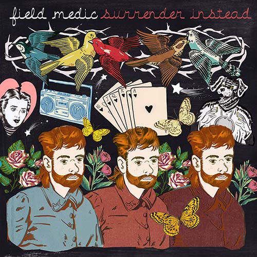 Field Medic surrender instead LP (Bone Color with Red Splatter Vinyl) 1