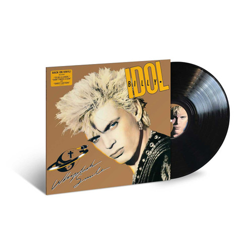 Billy Idol Whiplash Smile LP 2