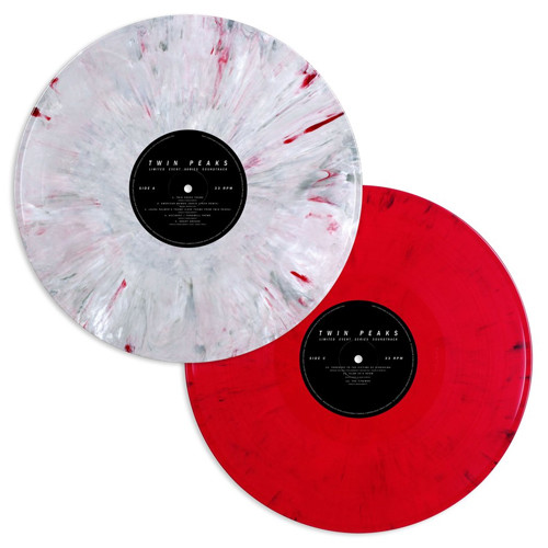 Twin Peaks Soundtrack: Limited Event Series Season 3 180g 2LP (Cherry Pie Splatter & Machine Room Grey Vinyl) 4