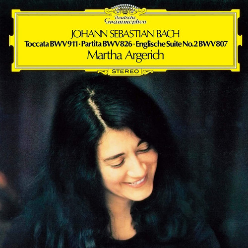 Martha Argerich Bach: Toccata, Partita & Englische Suite No. 2 Single-Layer Stereo Japanese Import SHM-SACD 1