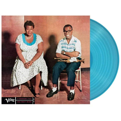 Ella Fitzgerald & Louis Armstrong Ella And Louis LP (Light Blue Vinyl) 1