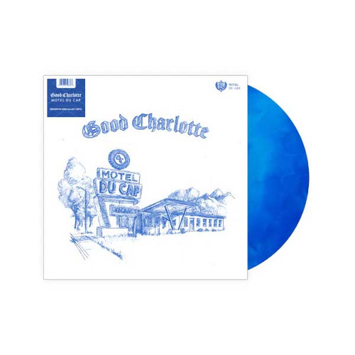 Good Charlotte Motel Du Cap Indie Exclusive LP (Blue Galaxy Vinyl) 1