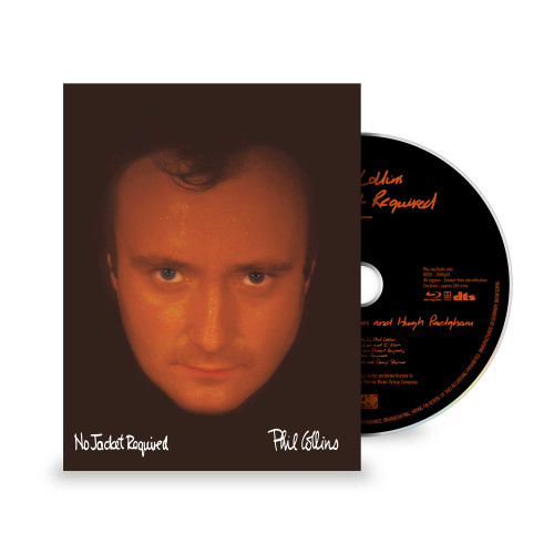 Phil Collins No Jacket Required (2025 Mix) Blu-Ray Audio Disc 1