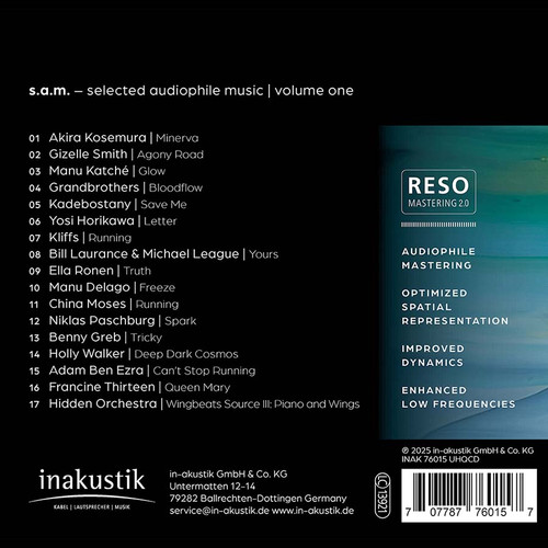 s.a.m. - selected audiophile music, volume one Import UHQCD 2