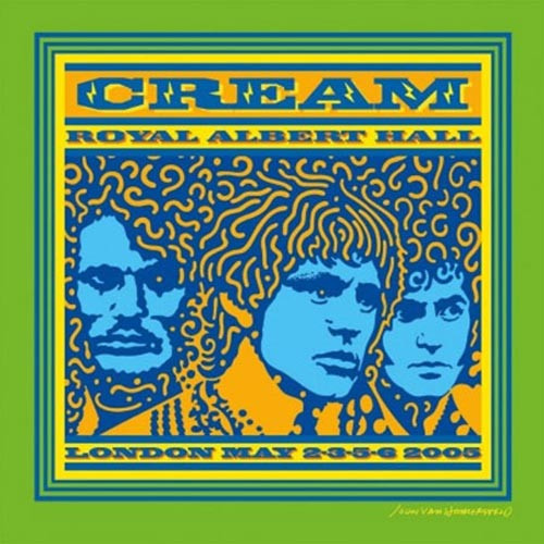Cream Royal Albert Hall London May 2-3-5-6 2005 3LP (Blue & Green Splatter Vinyl) 1