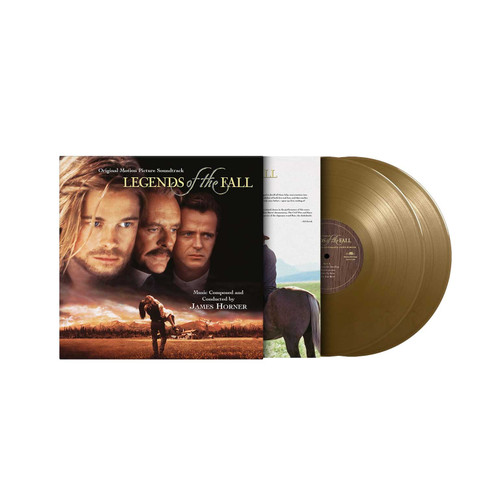 James Horner Legends of the Fall (Original Motion Picture Soundtrack) Numbered Limited 180g Import 2LP (Gold Vinyl) 1